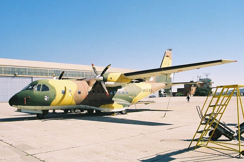CASA CN-235-100M espagnol au sol