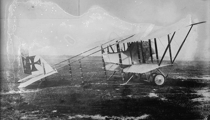 Caudron G.3 capturé par le Deuxième Reich