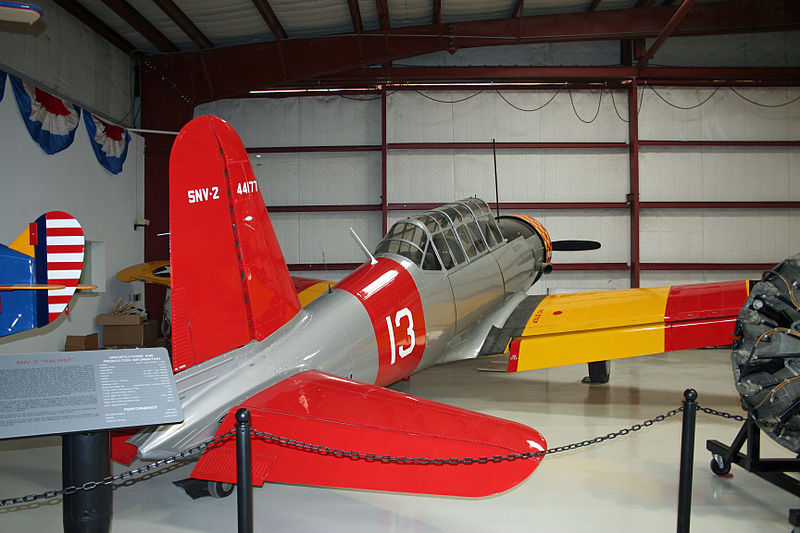 Vultee BT-13 Valiant (SNV-2) de l'US Navy conservé