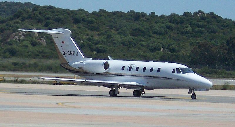 Cessna 650 Citation VII civil au sol