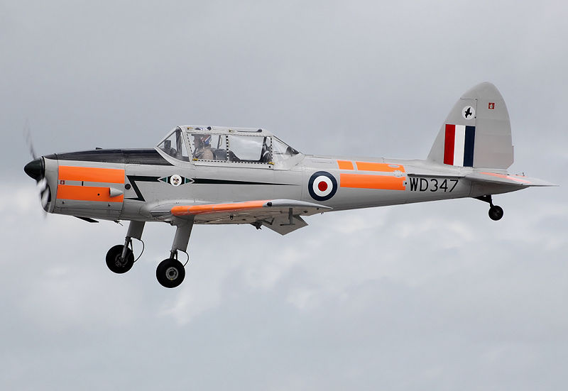 De Havilland Canada DHC-1 Chipmunk Mk 22 en vol