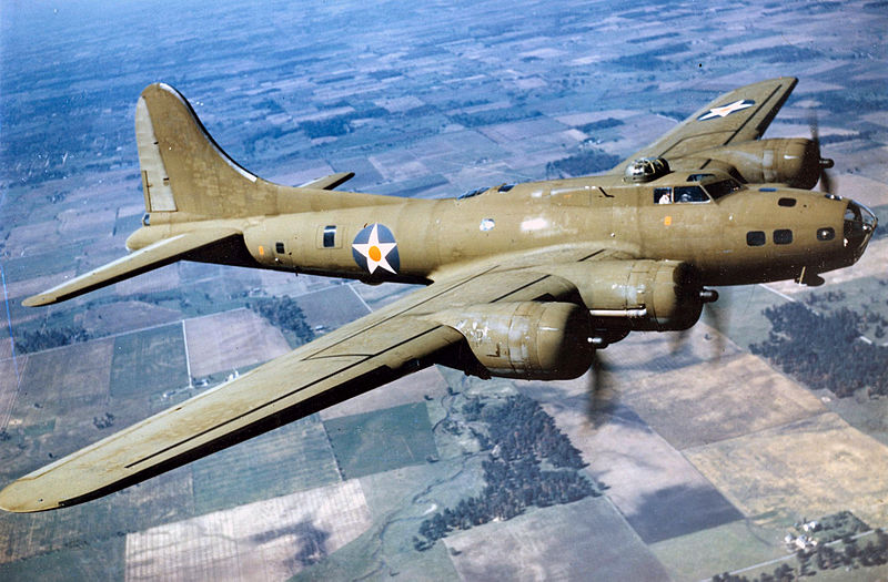 Boeing B-17E Flying Fortress de l'USAAC