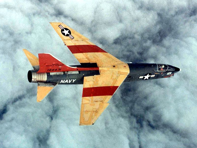 Vought F-8 Crusader (DF-8A) de l'US Navy
