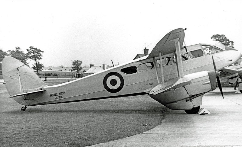 De Havilland DH-89A Dragon Rapide de la Royal Navy