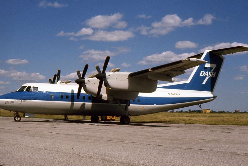 De Havilland Canada DHC-7-1 au sol