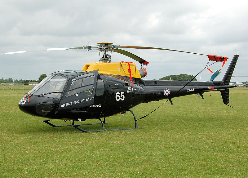Aérospatiale AS350 BB Écureuil (Squirrel HT.1) de la RAF