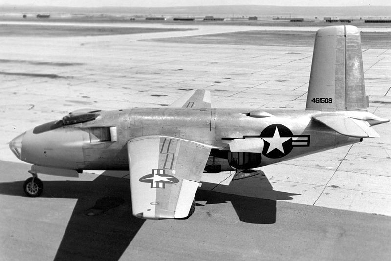 Douglas XB-43 Jetmaster vu de côté