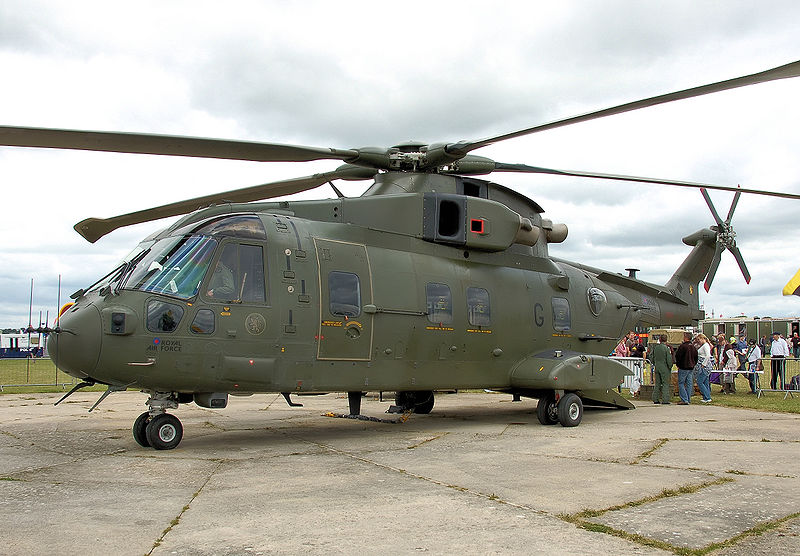 AgustaWestland AW101 Merlin 411 (HC.3) de la RAF
