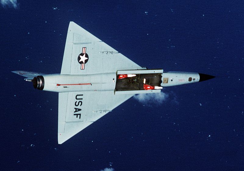 Convair F-106A Delta Dart soute ouverte