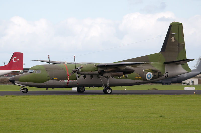 Fokker F27-400M Friendship finlandais
