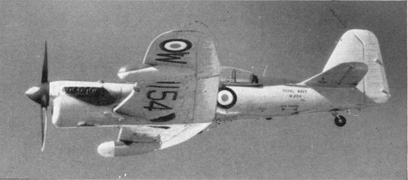 Fairey Firefly AS.7 de la Royal Navy