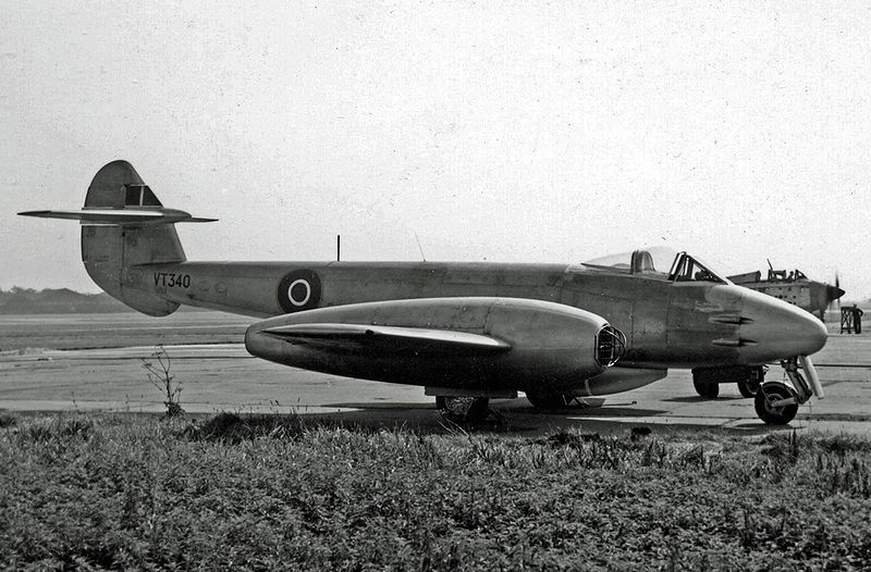 Gloster Meteor F.4 de la RAF