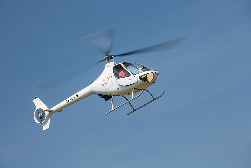 Guimbal Cabri G2 civil en vol