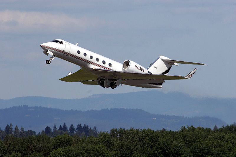 Gulfstream IV (G400) civil au décollage