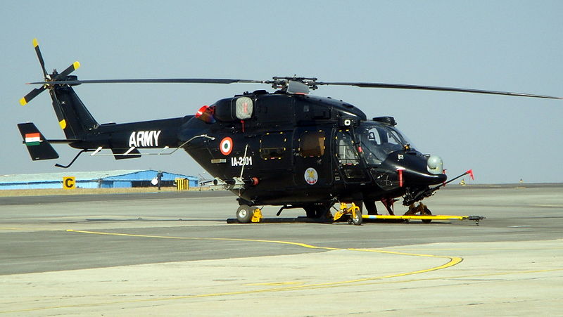 HAL Dhruv Mk 4 Rudra de l'armée indienne