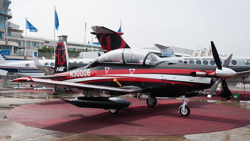 Hawker Beechcraft T-6C Texan II - Prototype en exposition