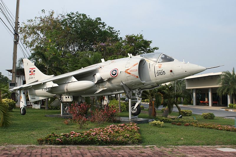Mc Donnell Douglas AV-8S Harrier II de la marine thaïlandaise