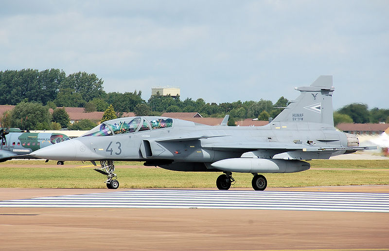 Saab JAS 39D Gripen hongrois