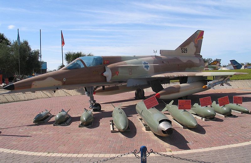 IAI Kfir C2 israélien camouflé