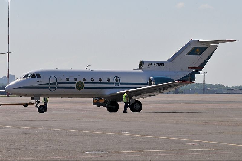 Yakovlev Yak-40 kazakh