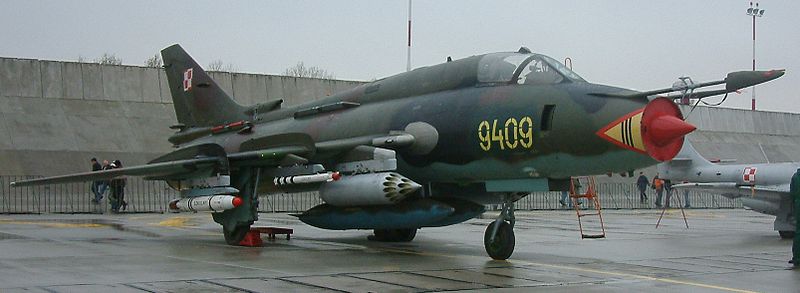 Sukhoï Su-22M4 polonais au sol