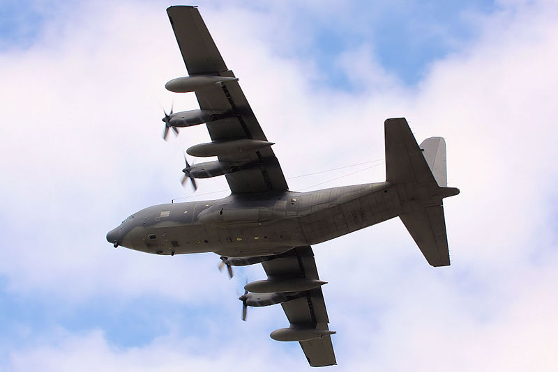 Lockheed MC-130P Combat Shadow de l'USAF en vol