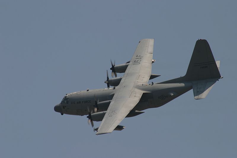 Lockheed MC-130W Combat Spear de l'USAF en vol