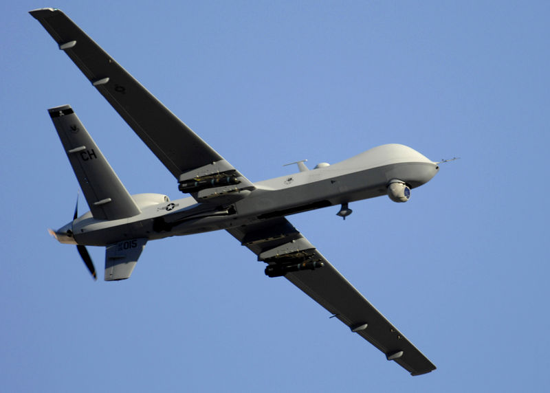 General Atomics MQ-9A Reaper de l'USAF en vol