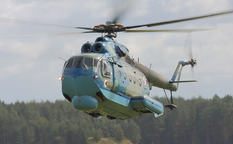 Mil Mi-14 Haze de la marine polonaise en vol