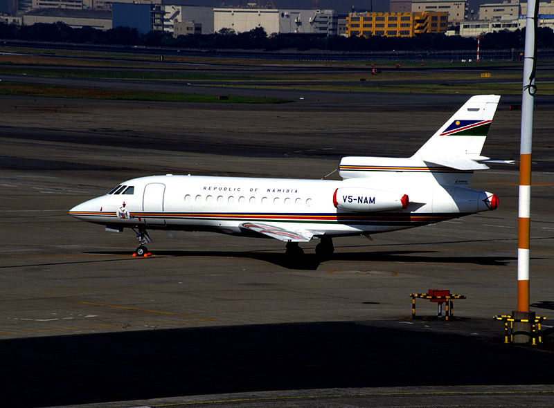 Dassault Falcon 900B namibien