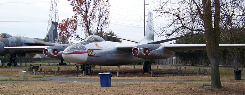 North American B-45A Tornado de l'USAF exposé