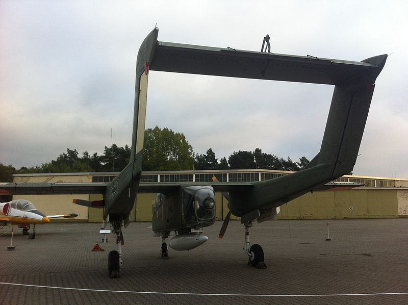 North American OV-10B Bronco allemand vu de l'arrière