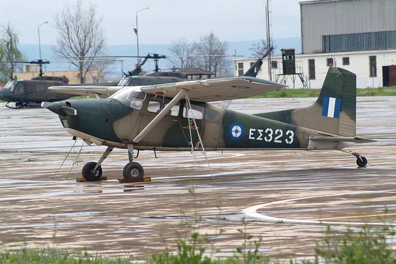 Cessna 185 Skywagon (U-17B) de l'armée grecque