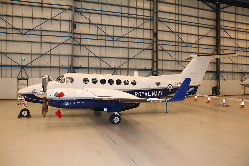 Beech 200 Super King Air (Avenger T.1) de la Royal Navy