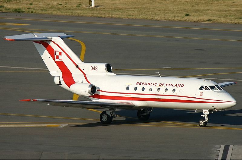 Yakovlev Yak-40 polonais