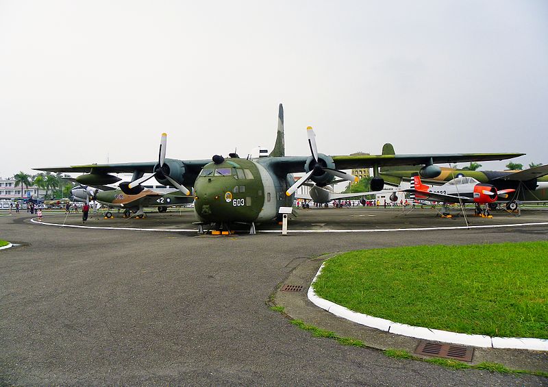 Fairchild C-123K Provider taïwanais exposé