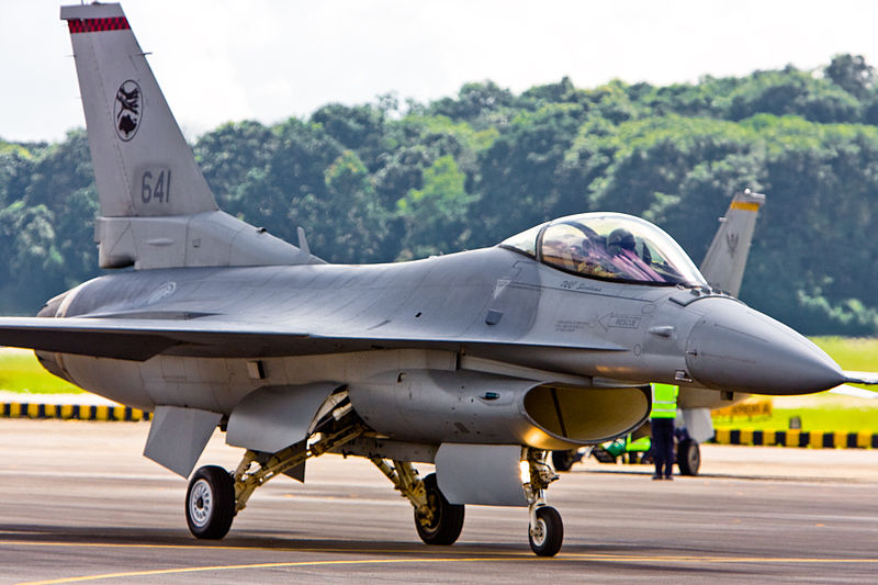 Lockheed-Martin F-16C Block 52 singapourien