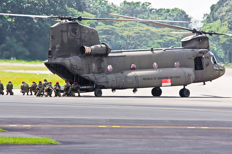 Boeing-Vertol CH-47 Chinook singapourien
