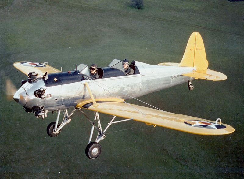 Ryan ST (NR-1) aux couleurs de l'USAAC en vol