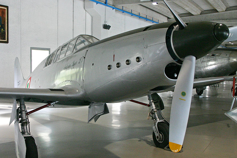 Ambrosini Supersette (S.7) vu de l'avant