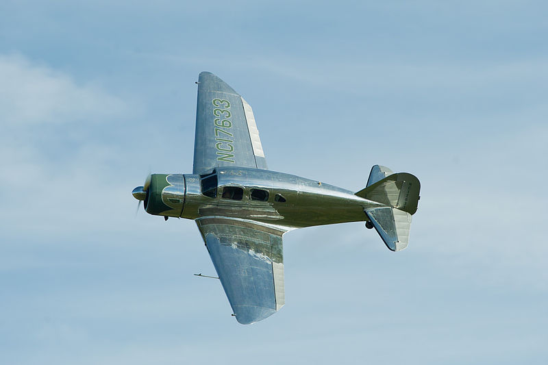 Spartan 7W Executive civil en vol