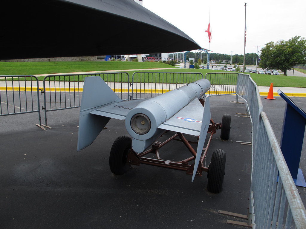 Beech AQM-37A Jayhawk vu de l'arrière