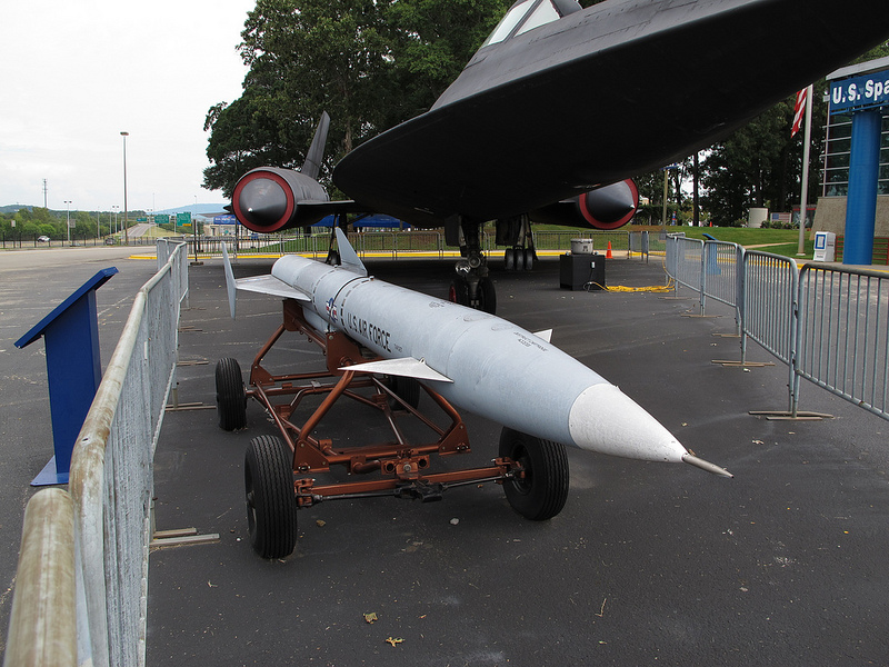 Beech AQM-37A Jayhawk vu de l'avant