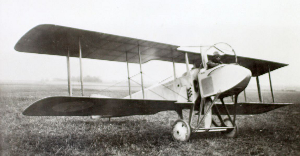 SPAD S.A.2 vu de trois-quart avant