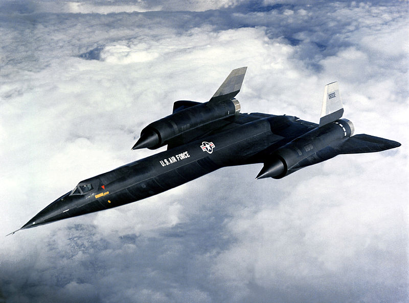 Lockheed A-12 Oxcart de l'USAF en vol