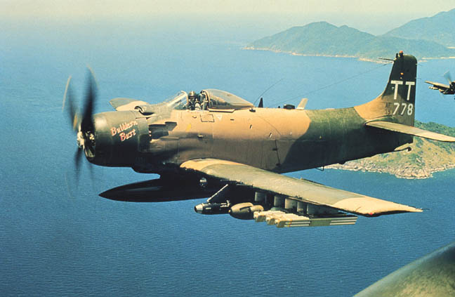 Douglas A-1 Skyraider (A-1H) de l'USAF