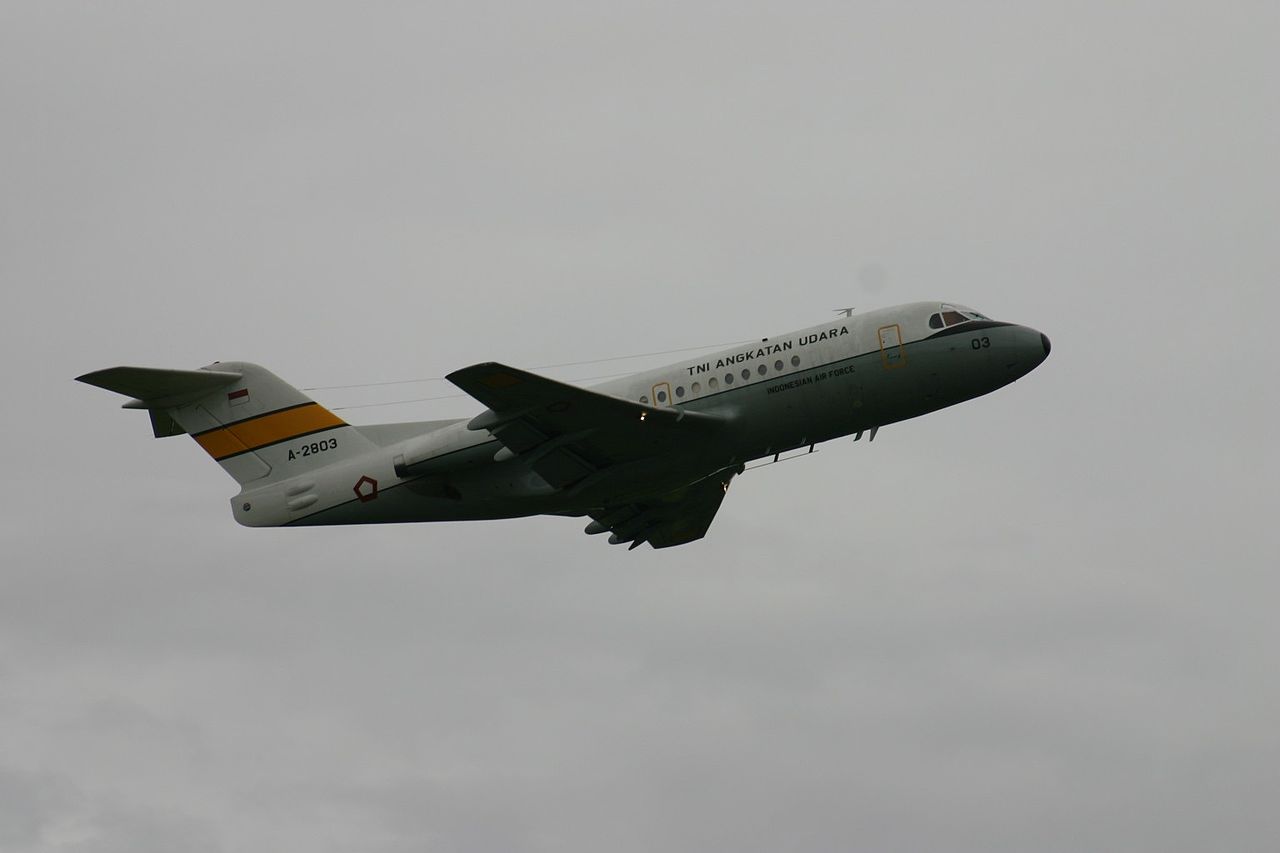Fokker F28-3000 Fellowship indonésien