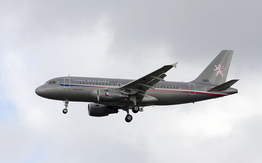Airbus A319CJ tchèque