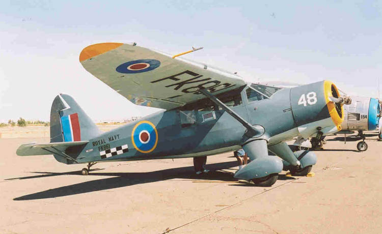 Stinson Reliant (AT-19) de la Royal Navy