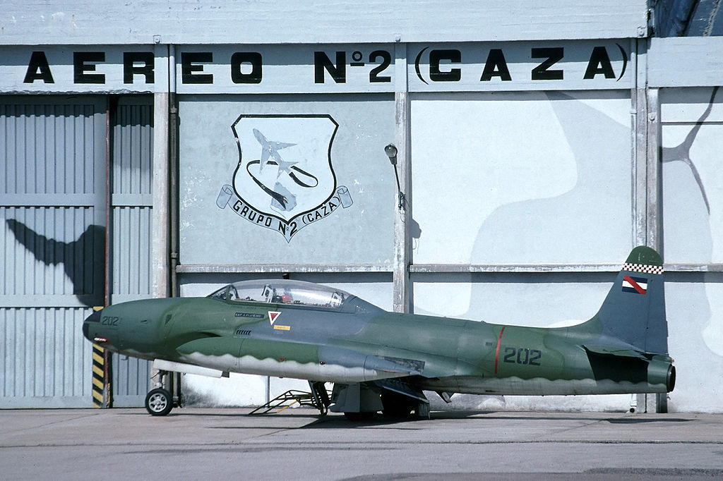 Lockheed AT-33A T-Bird uruguayen